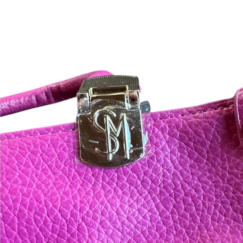 Steve Madden BZELDA 2 Small Satchel, Dark Fuschia - Picture 5 of 6